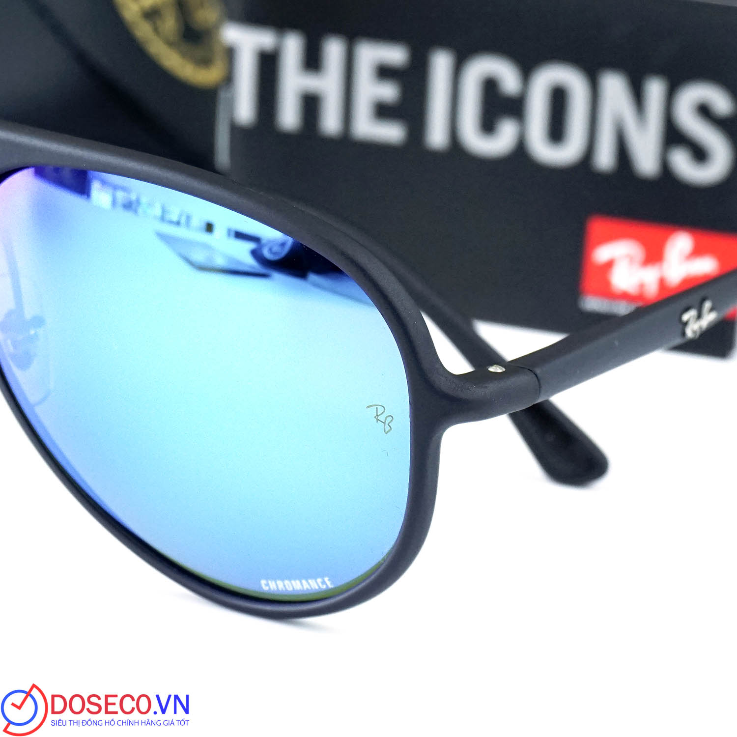 Rayban Chromance Polarized Blue Mirror RB4320CH 601SA1